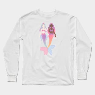 Mermaid Friends Long Sleeve T-Shirt